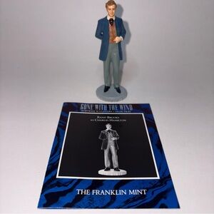 Franklin Mint Gone with the Wind Charles Hamilton Figurine 1990 Rand Brooks
